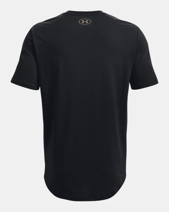 Men's Project Rock Outworked Short Sleeve in Black image number 5